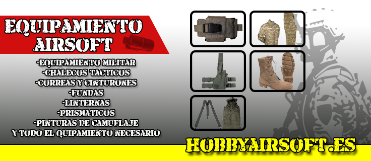 Equipamiento Airsoft